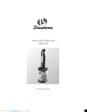Binatone HB-733 Instruction Manual