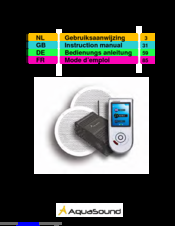 Aquasound Wipod Instruction Manual