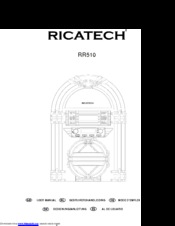 Ricatech RR510 User Manual