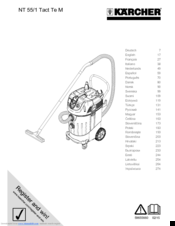 Kärcher NT 55/1 Tact Te M Original Instructions Manual