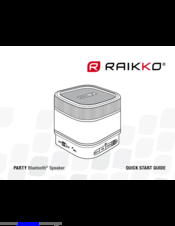 RAIKKO PARTY Quick Start Manual