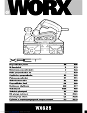 Worx WX625 Original Instructions Manual