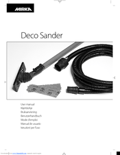 MIRKA Deco Sander User Manual