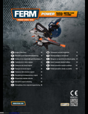 Ferm MSM1031 Original Instructions Manual