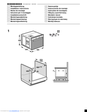 Siemens HB86P575 Installation Instructions Manual