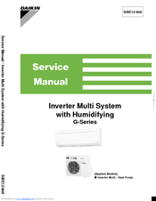 Daikin 2MXU50GV1B Service Manual