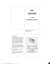 Mebus 10380 User Manual
