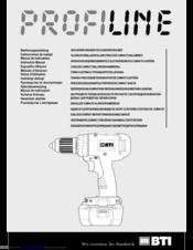 BTI A-BS 12V-2 Instruction Manual