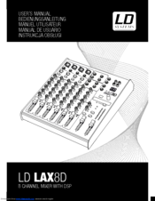 LD LAX8D User Manual