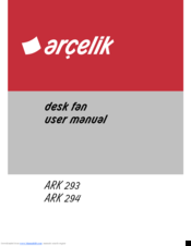 arcelik ARK 294 User Manual