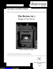Aarrow Becton MK 2 Operating & Installation Manual