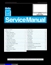AOC L19WH Service Manual