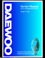 Daewoo 712B Service Manual