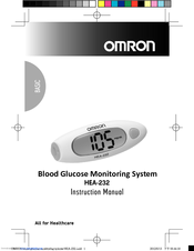 Omron HEA-232 Instruction Manual