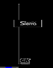 C&K systems Sierra User Manual