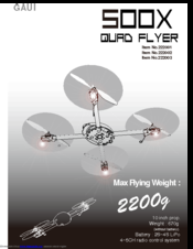 GAUI 222002 Manual