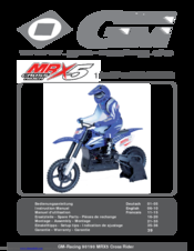 GM-Racing 90190 MRX5 Instruction Manual