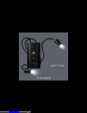 Valkee NPT 1100 Instructions For Use Manual