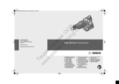 Bosch GSA 36 V-LI Original Instructions Manual