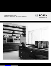Bosch HBL5751UC Installation Manual