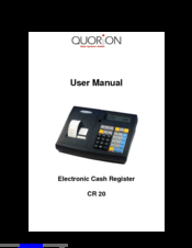 QUORION CR 20 User Manual