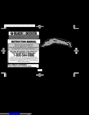 Black & Decker SZ360 Instruction Manual