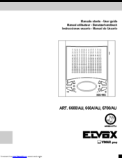 Vimar Etvax 660A/AU User Manual