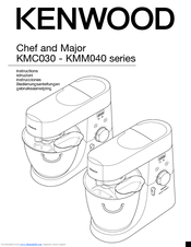 Kenwood Major KMM040 Instructions Manual