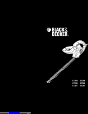 Black & Decker GT260 Instruction Manual