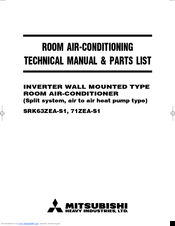 Mitsubishi SRK63ZEA-S1 Technical Manual