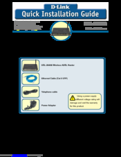 D-Link DSL-2640B Quick Installation Manual