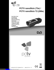PCTV Systems nanoStick 73e Quick Start Manual