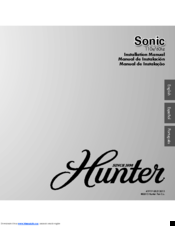 Hunter Sonic Installation Manual
