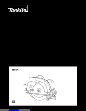 Makita 5604R Instruction Manual