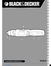 Black & Decker KC36LN Original Instructions Manual