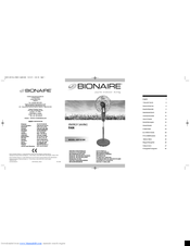 Bionaire BSF1612M Instruction Manual