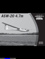 Hangar 9 ASW-20 4.7m Instruction Manual