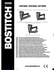 Bostitch GFN1564K Original Instructions Manual