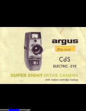 Argus 802 CdS Instruction Manual
