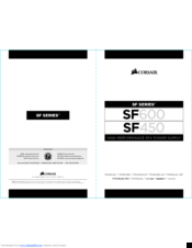 Corsair SF450 Manual
