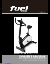 Fuel Fitnesstness C4 UPRIGHT BIKE Owner's Manual
