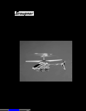 GRAUPNER NANO STAR 2 GYRO Operating Instructions Manual