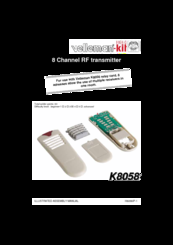 Velleman K8058 Illustrated Assembly Manual