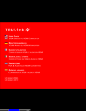 TRUlink 89024 User Manual