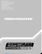 Thrustmaster Dual Trigger 2-in-1 Rumble Force User Manual