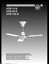 S&P HTB-75 N Installation Manual And Operating Instructions