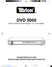 Tevion DVD 5000 User Manual