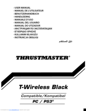 Thrustmaster T-Wireless Black User Manual