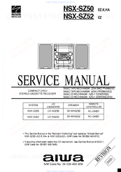 Aiwa NSX-SZ52 Service Manual