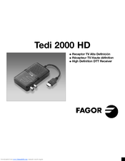 Fagor Tedi 2000 HD Manual